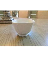 LENOX BONE CHINA CANTERBURY SQUARE NUT BOWL GOLD RIM TOP &amp; BOTTOM 2-7/8&quot;H  - $4.90