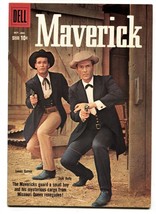 Maverick #7 1958-Dell James Garner-Jack Kelly-TV photo cover VF+ - $123.68