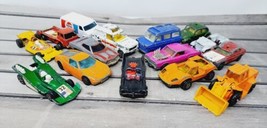 Corgi Junior Diecast Vehicle Lot (15) Cars Trucks Pepsi Whizzwheels Batm... - £8.52 GBP
