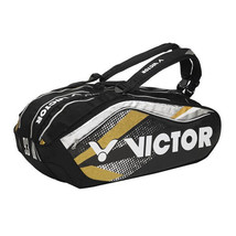 Victor Badminton 3-Packs Bag Racket Racquet Shuttlecock Black Gold BR930... - $152.91