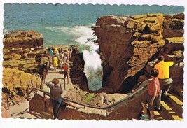 Maine Postcard Thunder Hole Mt Desert Island - £1.68 GBP