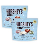 Hershys Eggs Assortment 35.5oz 2 Packs of 380 Pieces Individually Wrappe... - £27.16 GBP