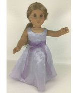 American Girl Doll 18&quot; Blonde Hair Blue Eyes Teeth Earrings Outfit Dress... - £101.16 GBP