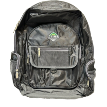 Climb Mountain Terrain Black Hiking Water Resistant Backpack Multi Compartments - £9.97 GBP