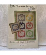 Sunbonnet Days of the Week Designs for Embroidery Betty Alderman Designs unopene