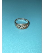 925 sterling silver quality filigree ring size; 7 - $212.66 CAD