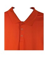 Orange Nike Golf Polo Shirt Mens Size 2XL XXL Dri-FIT Coaching Top - $39.36 CAD