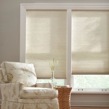 Home Decorators Parchment Cordless Light Filtering Cellular Shades, 72in - $74.25