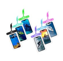 Universal Waterproof Phone Pouch 6Pack, IPX8 Phone Case - £40.25 GBP