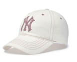 MLB Korea Basic Denim Unstructured Baseball Cap NY Yankees Casual Sports... - $71.19