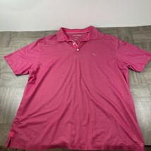 Tommy Bahama Mens sz XXL Pink Mauve Emfielder Polo Shirt Supima Cotton Sewn Logo - £9.65 GBP