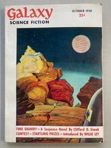 PULP:  Galaxy Science Fiction Pulp October 1950 #1- ASIMOV- FLYING SAUCERS - $34.50