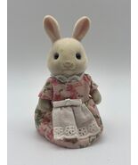 Calico Critters Hopscotch Family Bunny SISTER Girl RABBIT Flower Dress F... - $6.90