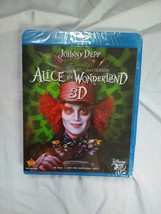 Disney Alice in Wonderland Blu Ray 3D - Tim Burton sealed - £9.48 GBP