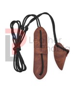 Traditional Leather Bow Stringer Brown Archery Bowstring Recurve Tool Rope - £6.00 GBP