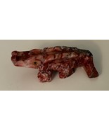 Crocodile Peruvian Dolomite Spirit Animal, Pocket Totem, Worry Comfort S... - €3,32 EUR