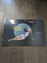 17.5&quot; Michael Molak AMERICAN BEAUTY 3d cutout retro USA STEEL plate disp... - £50.99 GBP