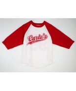 Carlo&#39;s Bakery Men&#39;s Raglan T-Shirt M FLAWS: Numbers Faded on Back, 1 Ti... - $39.26 CAD