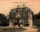 Chateau Chiteau de Tournepuits Guines France UNP DB Postcard C1 - $14.80