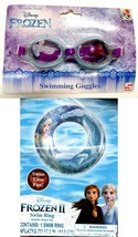Disney Frozen - Swim Goggles + Swim Ring 17.5`` (Set of 2) - £11.81 GBP