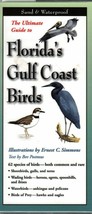 Birds of Florida&#39;s Gulf Coast: Folding Guide Shore Wading Water Duck Prey Gulls - £15.83 GBP