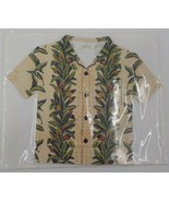 ISLAND HERITAGE LARGE BLANK GREETING CARD BANANA CREAM ALOHA SHIRT WITH ... - $6.99