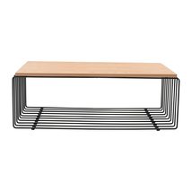 LeisureMod Walden Mid Century Modern Rectangular Coffee Table with Powde... - $6,237.07 MXN+