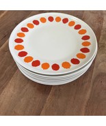 Vtg Set of 8 Paul McCobb Contempri Dinner Plates Jackon Internationale 10” - $87.90 CAD