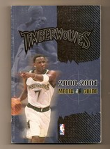 2000-01 Minnesota Timberwolves Media Guide NBA Basketball - £29.67 GBP