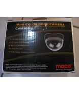 NEW Mace Mini Color Dome Camera 2.5&quot; / 3.6 mm lens PN#- CAM50MH - $695.13 MXN