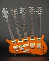 RICK NIELSEN (Cheap Trick) - Five-Neck Orange Monster Replica Guitar~Axe Heaven - £66.17 GBP