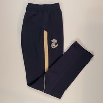 Under Armour UA Size L Recovery Warm-Up Pants Zip Pockets Navy Blue 1364... - $89.98