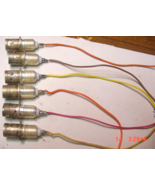 6 BNC, M3901-221-00027  straight bulkhead jack solder 50 ohm Connector P... - £19.24 GBP