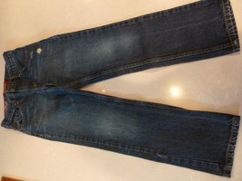 Arizona Jeans unisex Denim Jeans Straight Size 10 Regular  w 26&quot; I 25&quot; R... - £10.02 GBP