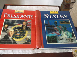 Set Of 2 Books By Time for Learning-&quot;Presidents&quot;, And &quot;States&quot; - £3.90 GBP