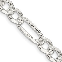 Sterling Silver Figaro Chain 24&quot; - £140.96 GBP