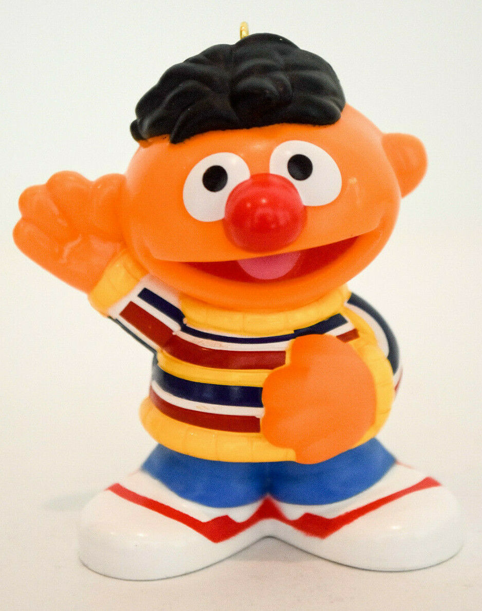 Sesame Street 123  Ernie  7th in Set of 11 Holiday Ornaments
