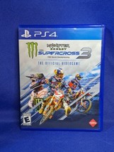 Monster Energy Supercross  The Official Videogame 3 Sony PlayStation 4 No Manual - £11.10 GBP