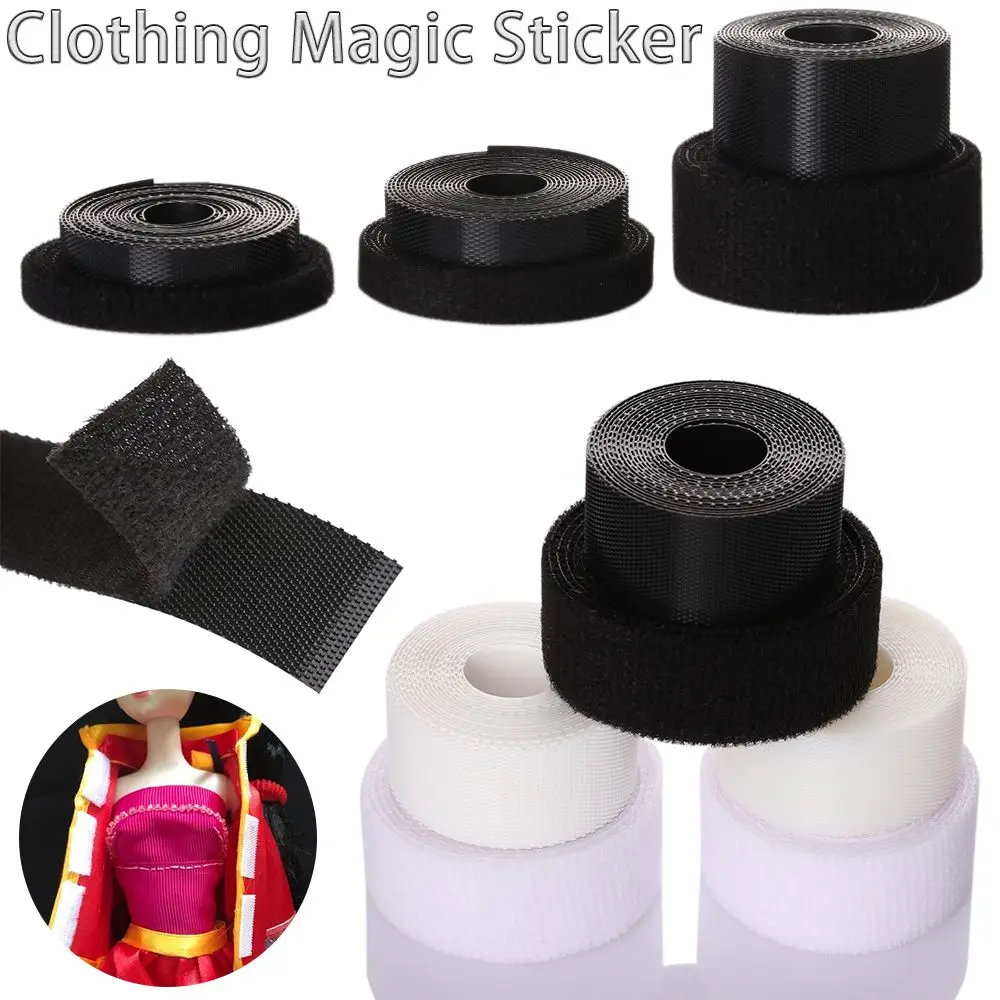6/8/20mm Width Stickers Doll Sewing Clothes Fastener Tape Sewing Magic Tape - £6.49 GBP+