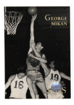 1996 Topps NBA Stars George Mikan #30 Basketball Card Legend Lakers HOF NM-MT - £1.55 GBP