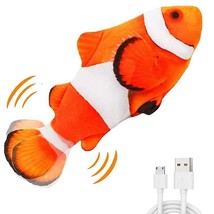Electric Moving Fish Interactive Plush Toys - £21.73 GBP