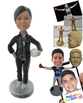 Personalized Bobblehead Female Coach Giving Some Instructions To The Team - Spor - £72.65 GBP