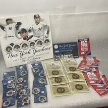 NY Yankees 2004 Medallions Collection 13 Coins/ Book  Plus 6 Assorted 2005 Med. - £6.13 GBP