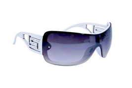 Women Sunglasses Euro Eye Wear White Oversize Frame Black Lens  - £11.85 GBP
