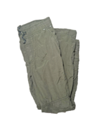 Gymboree Boys 8 Fleece-Lined Pull-On Pants Olive Green Elastic Drawstring - €10,25 EUR
