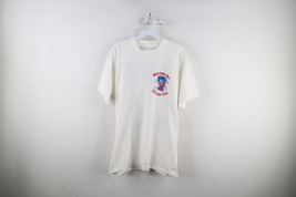 Vintage 90s Mens Large 1997 Seniors Schools Out Medina High School T-Shirt White - £31.61 GBP