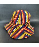 Vintage Fun Outdoors 70s Camp Bucket Hat Striped Size Large  - €33,14 EUR