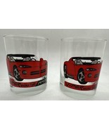 LIBBEY 2 Vintage 1993 Dodge Viper RT/10 Double Old Fashioned Glasses 14 oz - €36,37 EUR