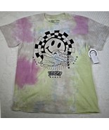 Neff World Happy Face Wave Tie Dye Multicolor Graphic Men&#39;s T-Shirt Size XL - $302.09 MXN