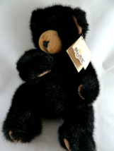 Vintage Teddy BeaRuss Berrie Blacky Beanbag Plush Retired 11&quot; Mint with tag - £15.81 GBP